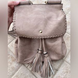 Vegan Leather Backpack